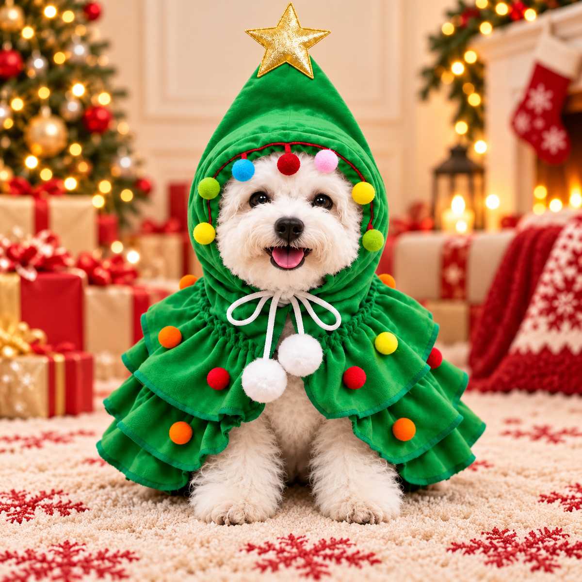Christmas Tree Pet Costume