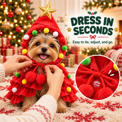 Christmas Tree Pet Costume