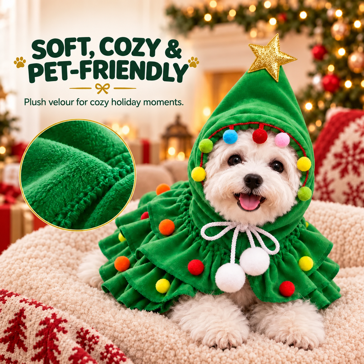 Christmas Tree Pet Costume