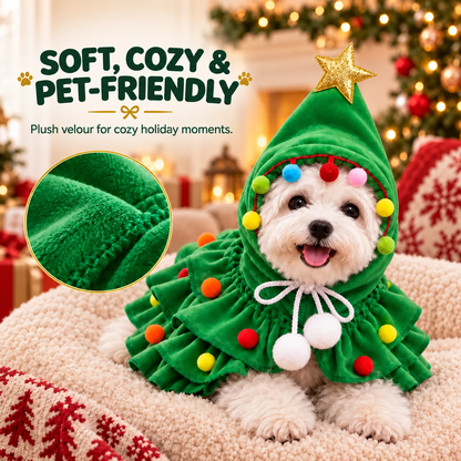 Christmas Tree Pet Costume